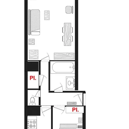 Apartment Skis Aux Pieds Avec Jardin - 5 Pers - - Fr-1-505-9 Notre-Dame-de-Bellecombe